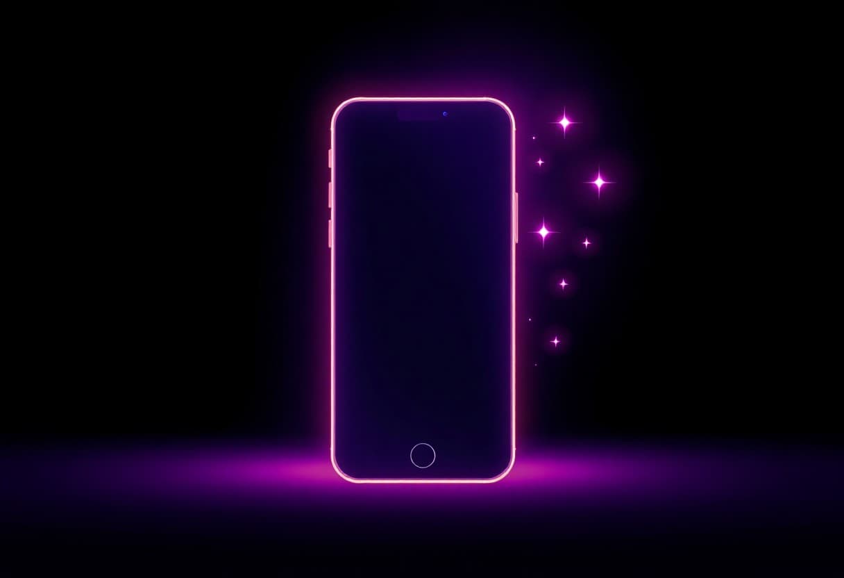 A single portrait photo turning into a short talking video on a phone screen