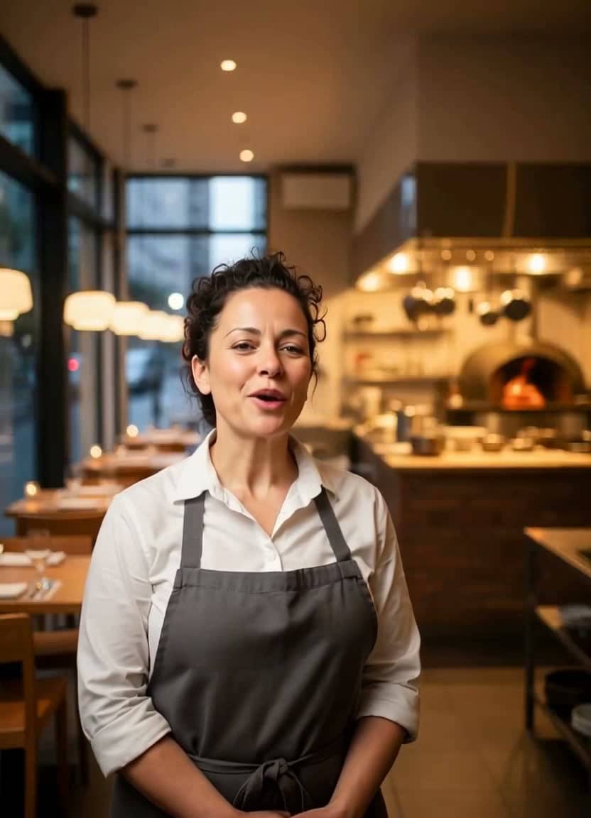Restaurant Owner Menu Special generated video poster