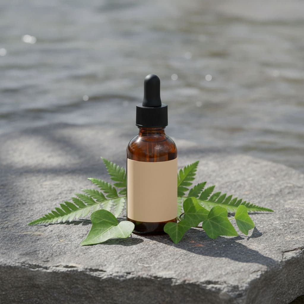 Botanical product photo example