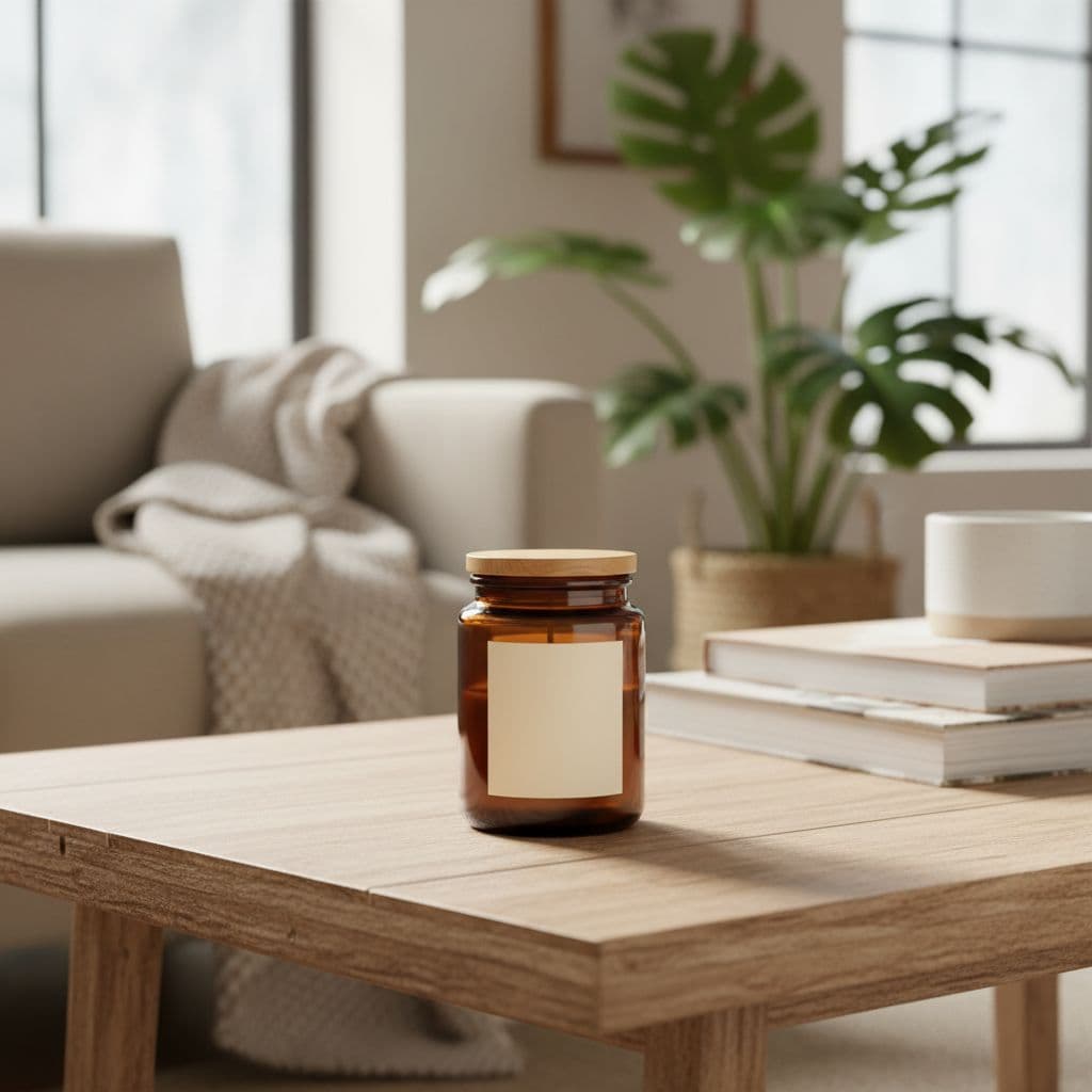 AI product photo — Cozy Interior scene