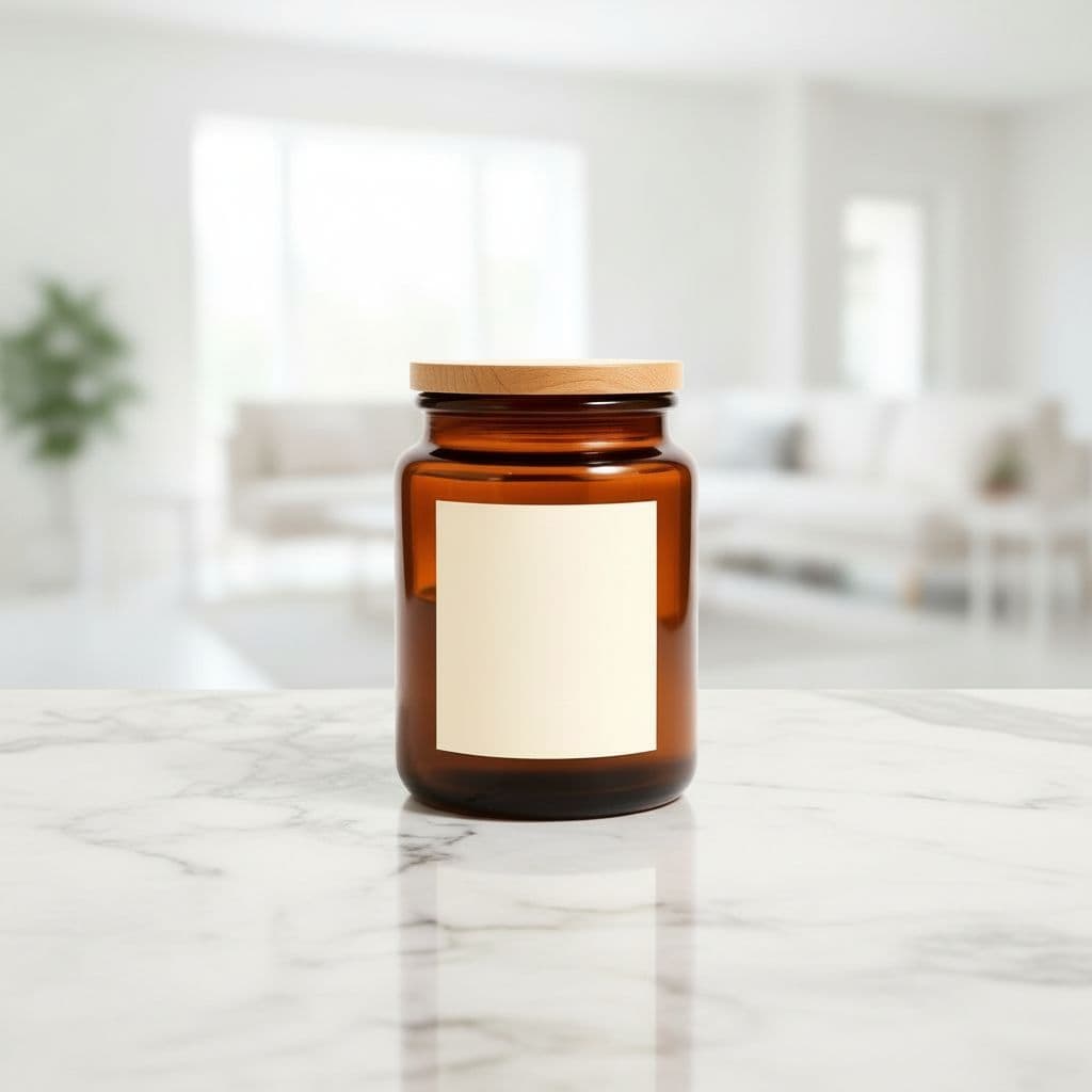 AI product photo — Marble Surface scene