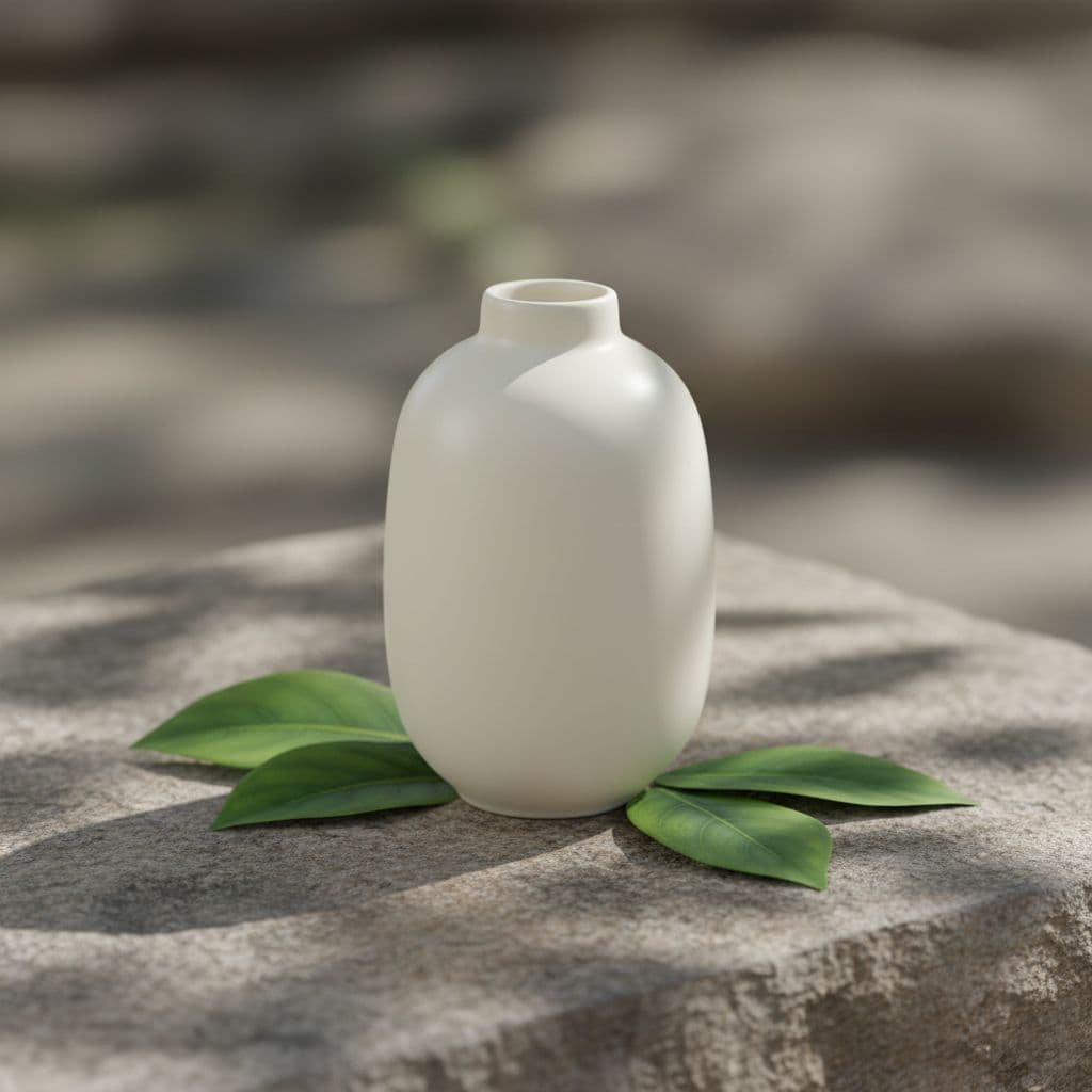 AI product photo — Botanical scene