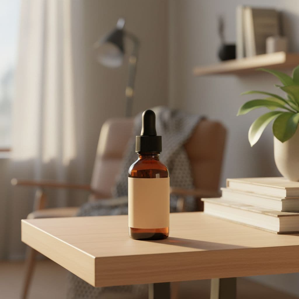 AI-generated product photo scene