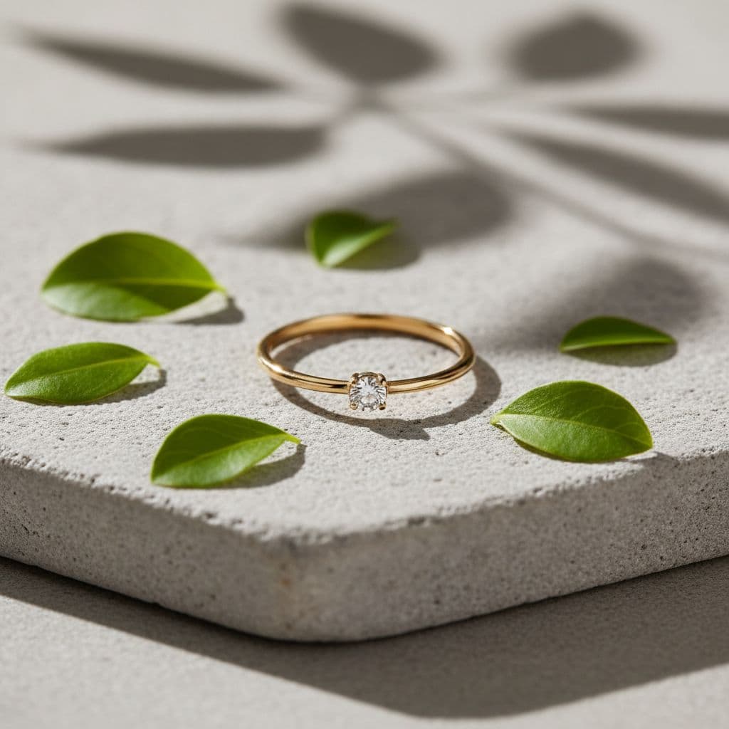 AI product photo — Botanical scene