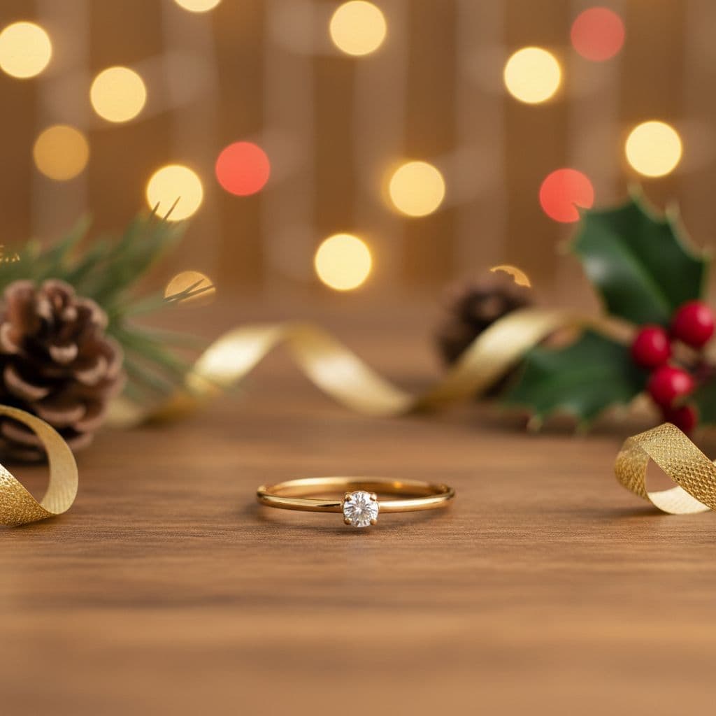 AI product photo — Festive Gift scene