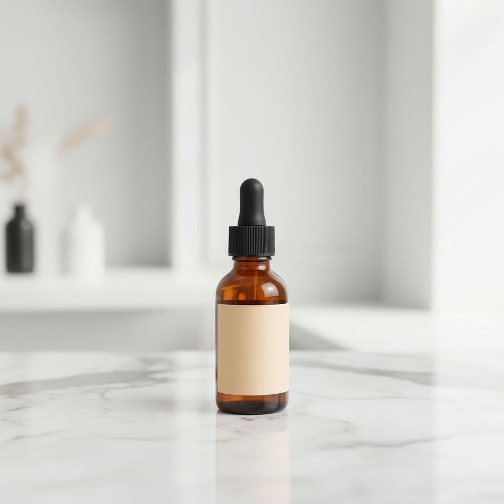 AI product photo — Marble Surface scene