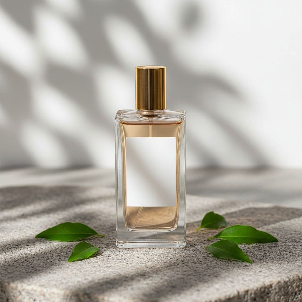 AI product photo — Botanical scene