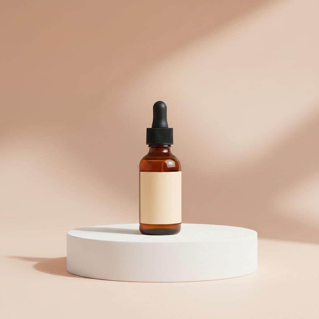 AI product photo — Luxury Podium scene