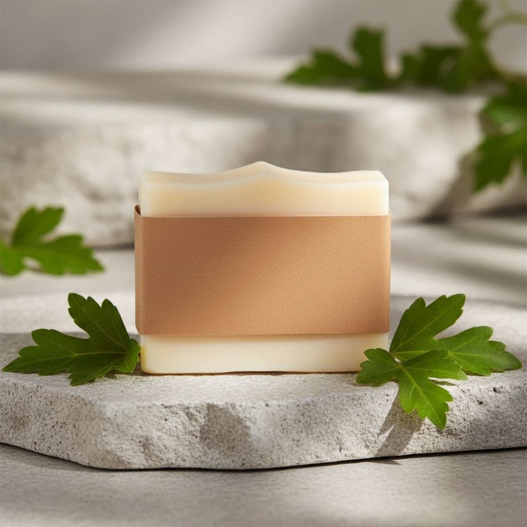 AI product photo — Botanical scene