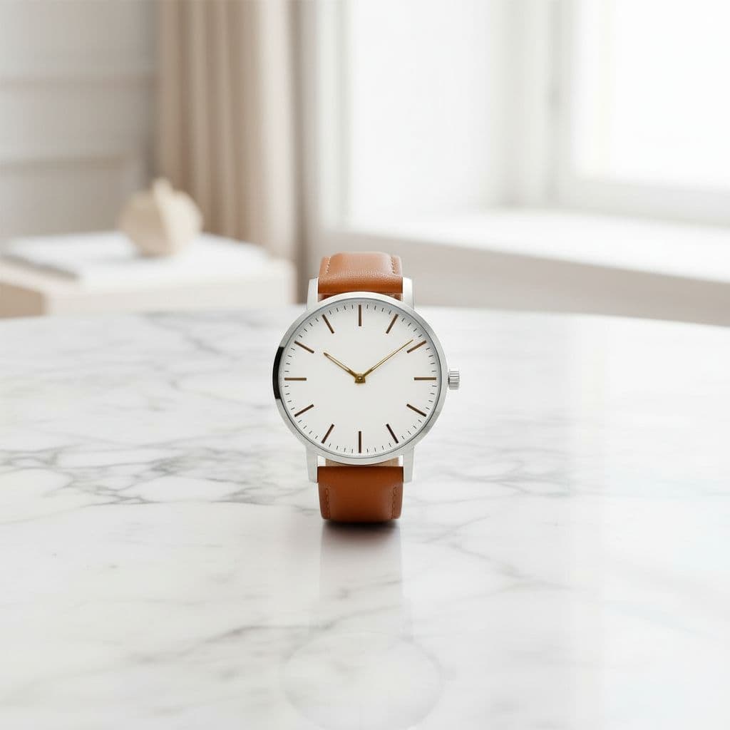 AI product photo — Marble Surface scene