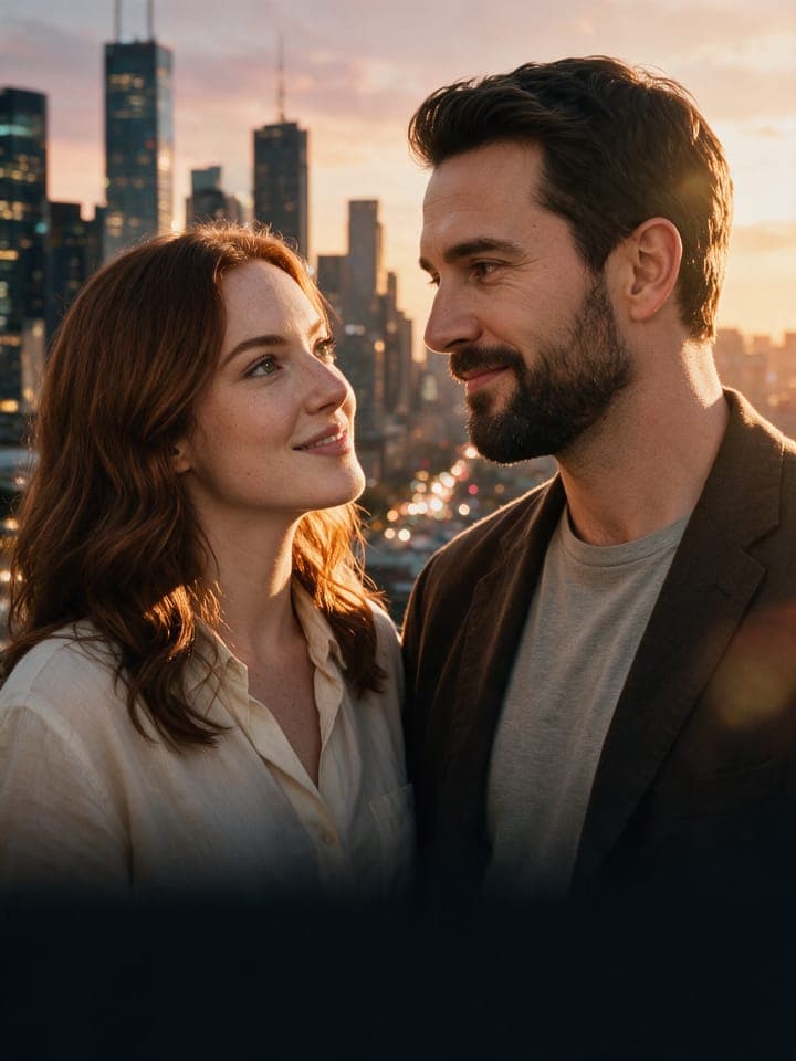 Couple Movie Poster template example