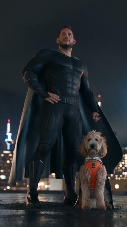 Superhero Duo template example
