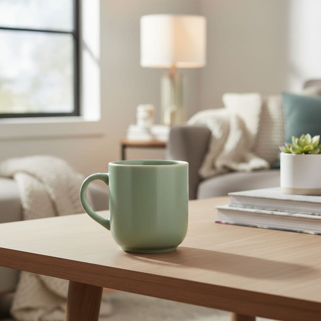 AI product photo — Cozy Interior scene