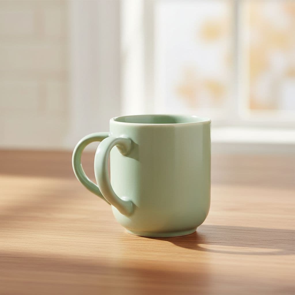 AI product photo — Wood Tabletop scene