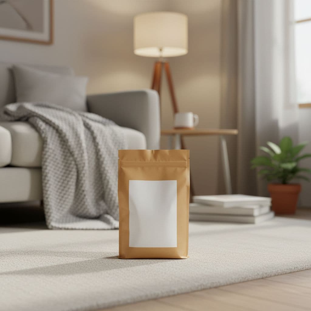 AI product photo — Cozy Interior scene