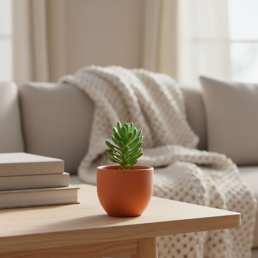 AI product photo — Cozy Interior scene