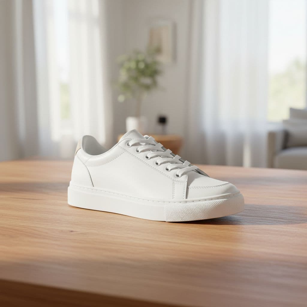 AI product photo — Wood Tabletop scene