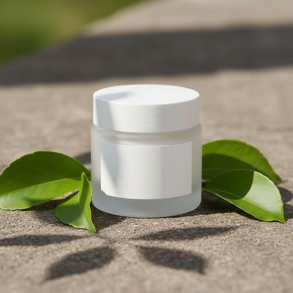 AI product photo — Botanical scene