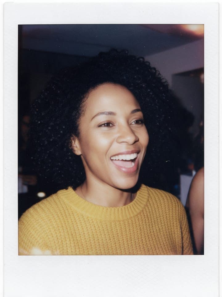Polaroid Moment template example