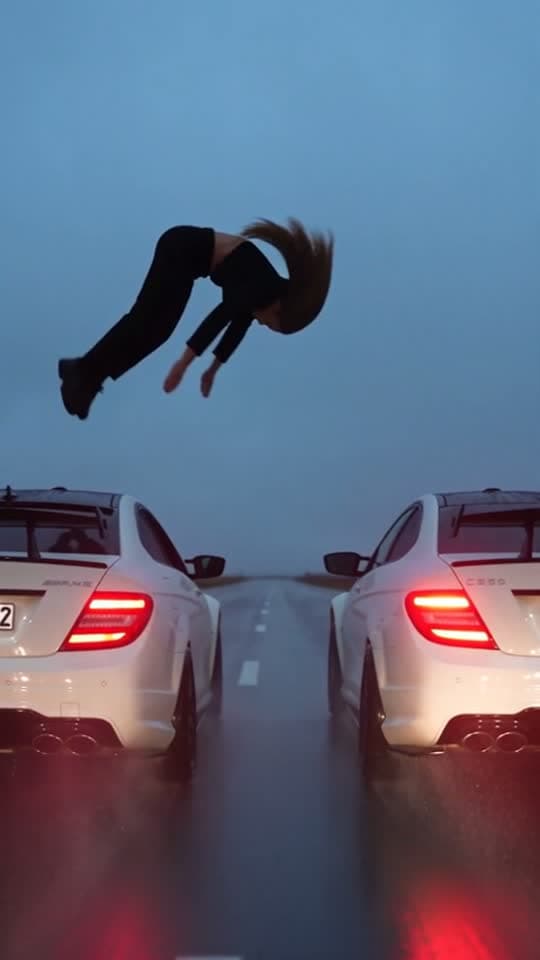 Birthday Car Flip template example