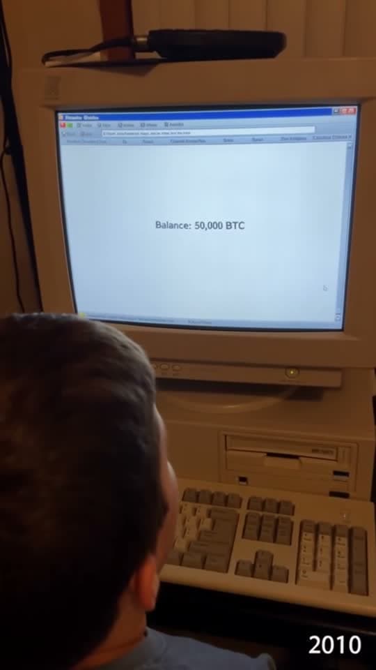 Bitcoin in 2010 template example