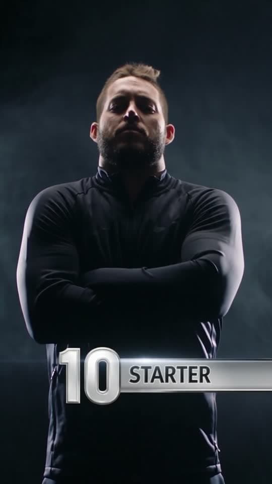 Starting Lineup template example