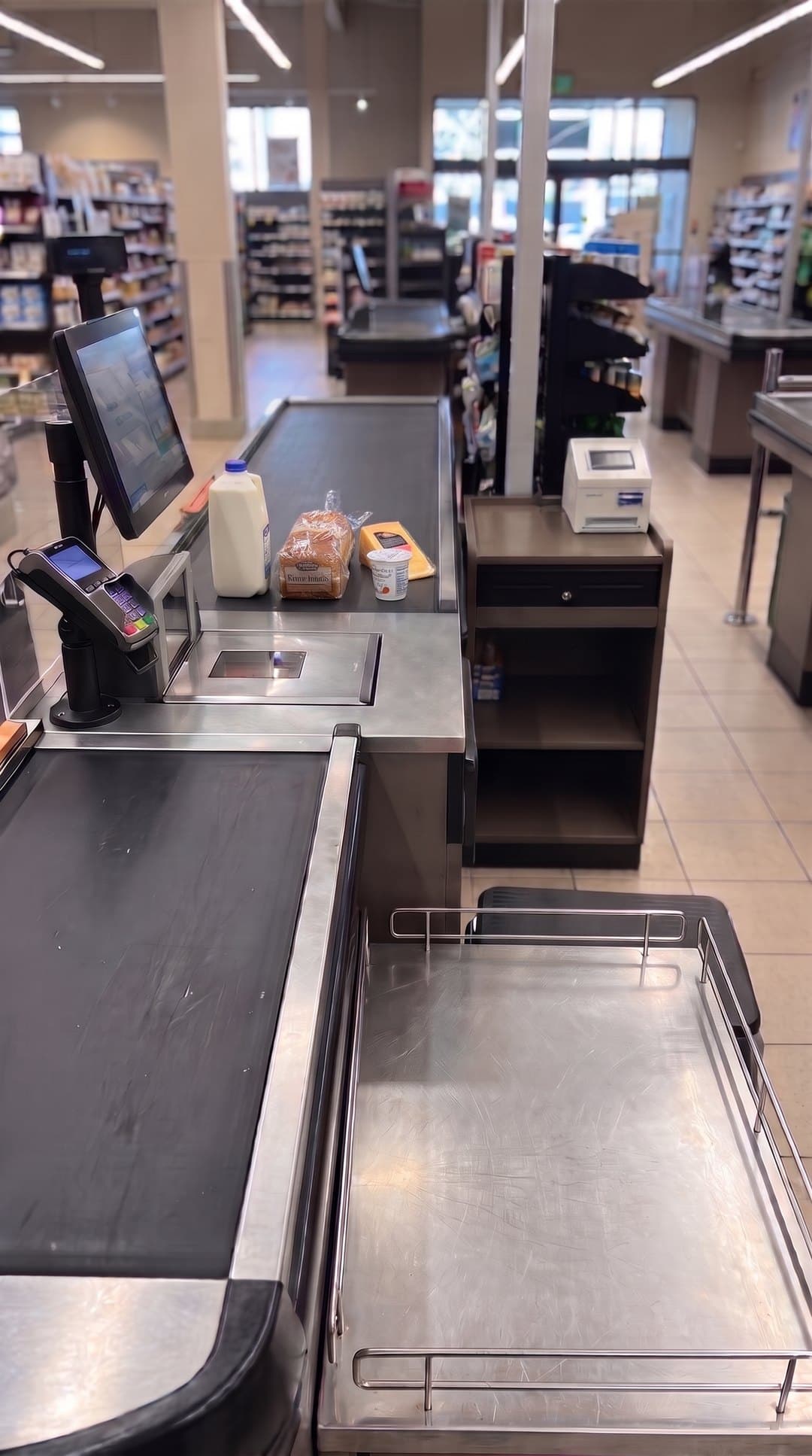The checkout used for the Pet Cashier example