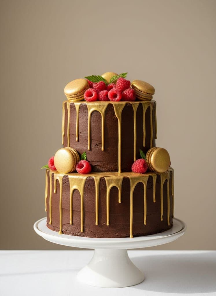 The cake used for the Birthday Drift example