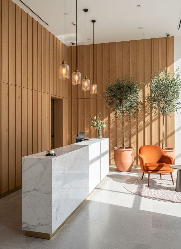 Your lobby used for the Pet Hotel Receptionist example