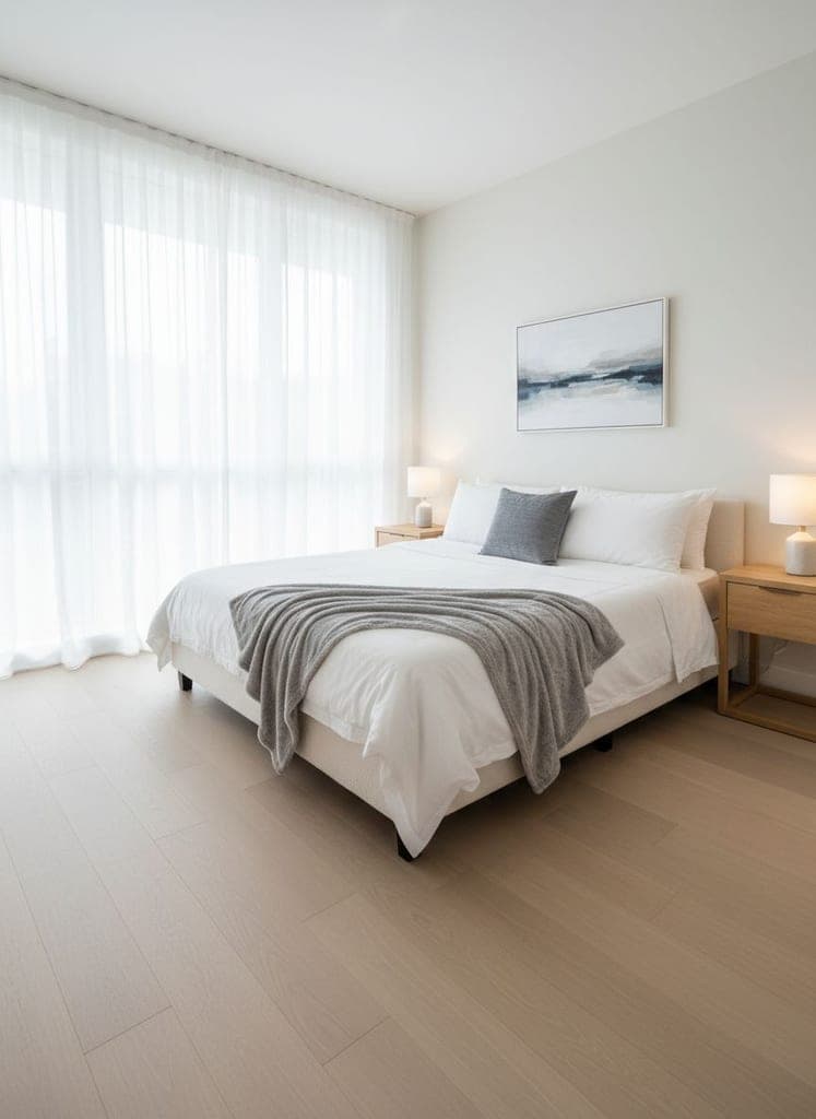 The bedroom used for the Pet Realtor example