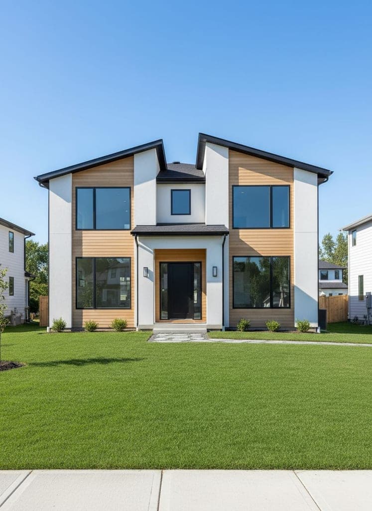 The house from outside used for the Pet Realtor example