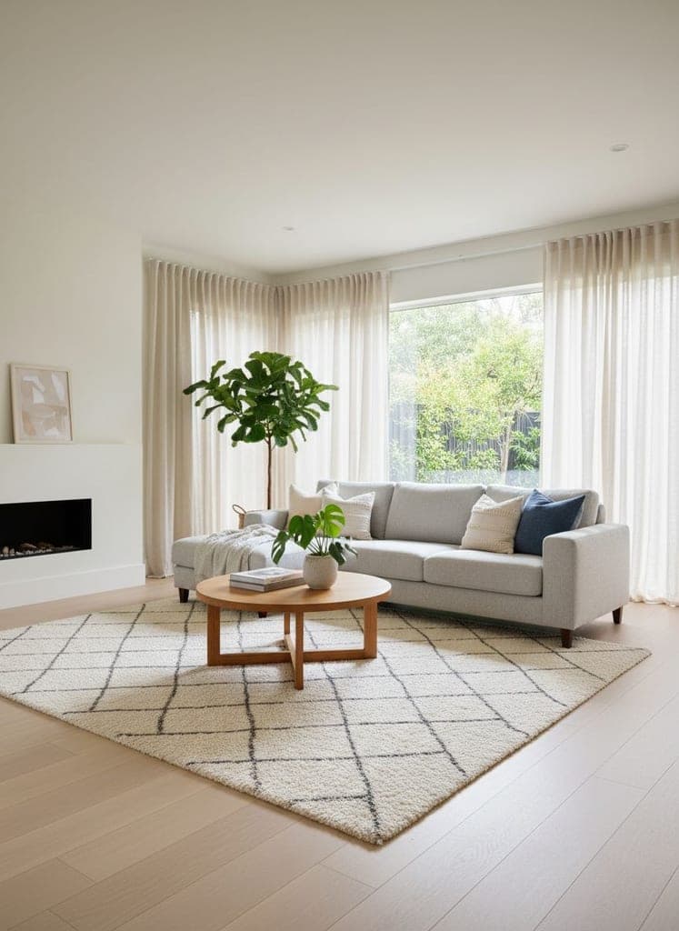 The living room used for the Pet Realtor example